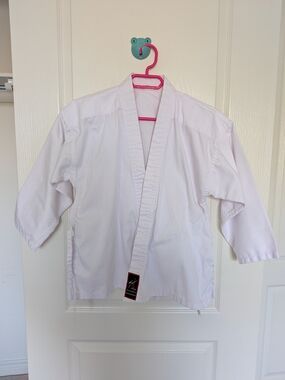 Traditional White Kids Karate Gi Jacket and Pants